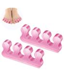 Buy Silicone Toe Separator - Washable Pedicure Tool for Overlapping Toes | Pink Toenail Divider - Buy Online on GoSupps.com