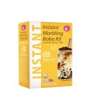 Os Bubble Instant Marbling Boba Tea Kit | Brown Sugar | 4x60g | Bubble Tea with Tapioca Pearls & Straw - International Shipping - Buy Online on GoSupps.com