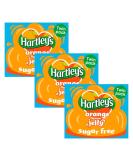 Jelly Bundle Containing Hartley's Orange Flavour Jelly Crystals Sugar Free in Twin Pack 23g (3 Pack) - Buy Online on GoSupps.com