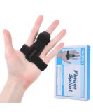 Tikaton Trigger Finger Splint Adjustable Support Finger Brace for Alleviating Finger Locking Popping Bending Tendonitis Stiffness Pain Relief - Left or Right Hand - Buy Online on GoSupps.com