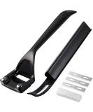 Metal Leather Skiver and Safety Beveler DIY Cutting Tool Kits with 6 Pieces Skiver Blades for Leather Craft DIY and Leather Making - Buy Online on GoSupps.com