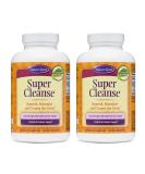 Nature's Secret Super Cleanse Extra Strength Toxin Detox & Gentle Elimination Body Cleanse Digestive & Colon Health Support - Stimulating Blend of 14 Herbs with Probiotics - 200 Tablets (Pack of 2) - Buy Online on GoSupps.com