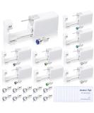 10 Pack Disposable Self Ear Piercing Kit- Evatage Home Piercing Gun with Stainless Steel Studs - Beginner Friendly - Buy Online on GoSupps.com