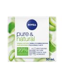 NIVEA Pure & Natural Moisturizing DAY Care 50 ml for Normal to Combination Skin | Made in Germany - International Shipping Available - Buy Online on GoSupps.com