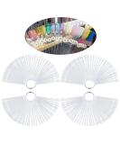 200 Pcs Transparent Nail Art Tips for Display | DIY Nail Presentation | Perfect for Nail Studios & Practice - Buy Online on GoSupps.com