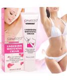 Natural Underearm Whitening Cream - Skin Lightening for Sensitive Areas 60ml | Effective for Armpits Knees & Elbows - Buy Online on GoSupps.com