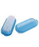 Andux Zone Hand & Nail Cleaning Brush Plastic MJS-01 (Blue 2pcs) - Gentle and Effective Cleaning Tool - Buy Online on GoSupps.com