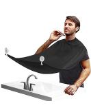 Beard Catcher Apron & Trimmer Tool - Grooming Cape for Men with Suction Cups | Perfect Beard Hair Care - Buy Online on GoSupps.com