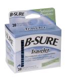 B-Sure Traveler Witch Hazel Towelette - Convenient and Refreshing On-the-Go Cleansing Solution - Buy Online on GoSupps.com