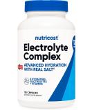 Nutricost Electrolyte Complex with Real Salt - 120 Capsules for Advanced Hydration - Buy Online on GoSupps.com