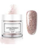 Isaken Nail Diving Powder Set - Professional French Manicure & Dipping Powder for Home and Salon Use - Ros gold Nail Tools - Buy Online on GoSupps.com