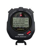 JUNSD Professional Stopwatch Timer for Sports 100 Lap Stopwatch Digital Sports Stopwatch with Countdown Timer 100 Lap Memory 0.001 Second Timing Water Resistant  Black - Buy Online on GoSupps.com