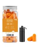 Klickmart Super Soft Foam Ear Plugs for Sleep 38db SNR 60 Pairs - Reusable Orange Earplug for Sleeping, Travel, Loud Noise - One Size Fits All - Buy Online on GoSupps.com