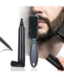 Beard Pen BoGoo Beard Pencil Filler Kit for Men - Long Lasting Natural Finish/Water and Sweat Proof - Black - Buy Online on GoSupps.com