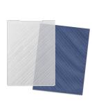 ALIBBON Diagonal Stripe Plastic Embossing Folder - DIY Scrapbooking & Card Making Decorations - Buy Online on GoSupps.com