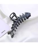 Fish Bone Metal Hair Claw Clip - Large Nonslip Barrette for Women & Girls with Long Thick Curly Hair - Buy Online on GoSupps.com