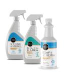 Premium Bath & Shower Kit for Granite Marble Limestone & Natural Stone - Shine & Protect Your Surfaces - Buy Online on GoSupps.com