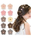 ATODEN Small Hair Clips for Girls - 10Pcs Mini Flower Hair Claw Clips - Cute and Kawaii Daisy Design - Toddler and Baby Hair Accessories - Buy Online on GoSupps.com