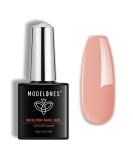 Modelones 8-in-1 Nude Pink Builder Nail Gel - Apricot Pink Hard Gel Strengthener & Extension Gel - Buy Online on GoSupps.com