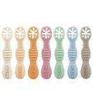 Pandaear 7 pieces silicone learning spoon baby spoon porridge from 4 months eat yourself cutlery set Breitpanne Babylenkungs from 6 months Esslern cutlery Blw - Buy Online on GoSupps.com