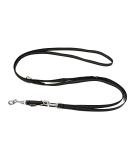 Buy Mystique Rubberized Leash with Standard Carabiner - 20mm 2.5m Black | Durable & Stylish Dog Leash for International Shipping - Buy Online on GoSupps.com