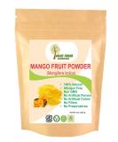 Indus Farms 100% Natural Mango Fruit Powder 8 oz - Perfect for Smoothies, Juices, Baking & More - GMO-Free & Vegan - 8 Ounce - Buy Online on GoSupps.com