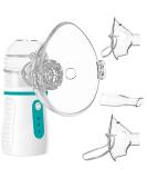 Portable Nebulizer with 3 Adjustable Speed  for Adults and Kids  Handheld Nebulizer for Breathing Problems  with Automatic-Cleaning  Laser Ultrafine Mesh Making  Effective for Home use - Buy Online on GoSupps.com