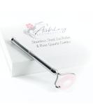 Stainless Steel Ice Roller & Rose Quartz Combo | Facial Massager for Lymphatic Drainage & Glowing Skin | Perfect for Product Absorption | Shop Now - Buy Online on GoSupps.com