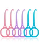 TIESOME Aligner Removal Tool Kit - 6Pcs Chewies & Tooth Hook for Invisible Braces - Transparent Rhombus - Buy Online on GoSupps.com
