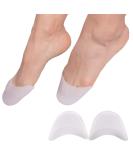 2 Pairs Soft Silicone Gel Toe Protectors Covers Faireach Toe Caps Metatarsal Pads with Forefoot Cushion Ballet Pointe Dance High Heel Shoe Pads 4 PCS - Buy Online on GoSupps.com