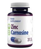 Hepatica Zinc L-Carnosine 120 Vegan Capsules | High Strength, Gluten & GMO Free | 3rd Party Lab Tested - Buy Online on GoSupps.com