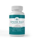 Pure Original Epsom Salt Capsules - 100 Count (Pack of 1) | Lab Verified, No Additives or Fillers - Buy Online on GoSupps.com