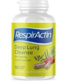 Deep Lung Cleanse 60 Veggie Caps - Herbal Respiratory Supplements for Clearer Breathing - Buy Online on GoSupps.com