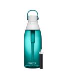 Brita 36oz Plastic Water Filter Bottle - Sea Glass - 1 Count - Buy Online on GoSupps.com