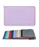 Buy Audwud Silicone Waterproof Pet Feeding Mat - Anti-Slip Dog & Cat Bowl Mat 53x38 cm - Hibiscus Design - Buy Online on GoSupps.com