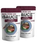 Le Sauce & Co. Gourmet Classic Demi-Glace Sauce - 2 Serving - 4 OZ - Classic Demi&Glace - Pack Of 2 - Buy Online on GoSupps.com