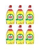 Fairy Washing Up Liquid Lemon 320ml (Pack of 6) - Buy Online on GoSupps.com