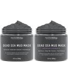 New York Biology Dead Sea Mud Mask with Lavender - Spa Quality Pore Reducer for Acne, Blackheads, Oily Skin - Natural Skincare - 8.8 Oz - Buy Online on GoSupps.com