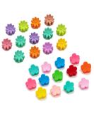 40 Pcs Baby Girls Mini Hair Clips - Flower Crown & Daisy Clips Set | Cute 90s Hair Accessories for Girls & Women - Perfect for School, Parties & Gifts | Assorted Colors - Buy Online on GoSupps.com