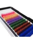 Premium Rainbow Colored Individual Eyelash Extensions | Bodemrincer 8-20mm | 12 Lines 7 Colors - Buy Online for Global Shipping - Buy Online on GoSupps.com