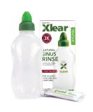 Xlear Nasal Rinse System with Xylitol - Natural Saline Neti Pot for Fast Sinus Pressure Relief | 3 Rinse Bottles - Shop Internationally - Buy Online on GoSupps.com