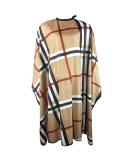 Pelocapa Haircut Barber Cape for Men, Professional Salon Cape with Snap Closures, Hairdresser Cape for Adults, Large Waterproof Cape for Hair Cutting, Styling - 63”× 56” (Classic Beige Color) - Buy Online on GoSupps.com