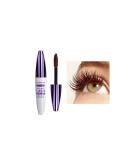 Waterproof 4D Silk Fiber Lash Mascara - Hypoallergenic Volumizing Eyelash Mascara - Brown Color - Smudge-Proof & Easy to Apply - Perfect Gift for Women - Buy Online on GoSupps.com