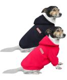 Shop Hualisiji Big Dog Hoodie - Warm & Light Sweatshirt | 3XL Black & Red | Soft Easy to Wear | International Shipping Available - Buy Online on GoSupps.com