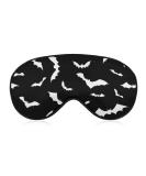 Sleep Mask Halloween Swarm Bat Eye Mask - Adjustable Light Blocking Shade for Puffy Eyes | Spooky Gift Ideas - Buy Online on GoSupps.com