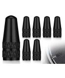 Buy Capsing 6-Piece Black Aluminum French Bicycle Valve Caps - Durable & Stylish | International Shipping Available - Buy Online on GoSupps.com