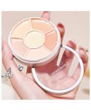 Evpct 6 Colors Corrector Cream Concealer Palette for Mature Skin, Pink under Eye Concealer Kit for Dark Circles and Puffiness - 0.32 Ounce (Pack of 1) - Buy Online on GoSupps.com