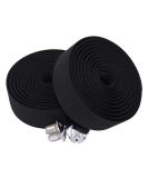 KINGOU EVA Road Bike Handlebar Tape - Black (2PCS/Set) | Bicycle Bar Wraps - Premium Quality - Buy Online on GoSupps.com