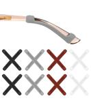 8 Pairs Silicone Glasses Ear Grip Hooks - Anti-Slip Eyeglasses Retainers for Various Glasses and Sunglasses - Buy Online on GoSupps.com