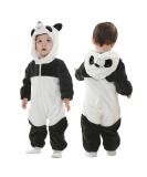 Doladola Baby Panda Hooded Romper | Toddler's Animal Onesie Jumpsuit 18-24 Months - Buy Online on GoSupps.com